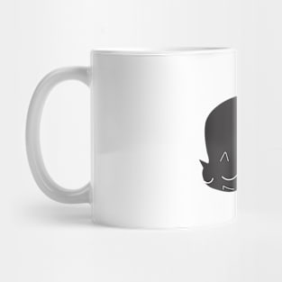 Black cat Mug